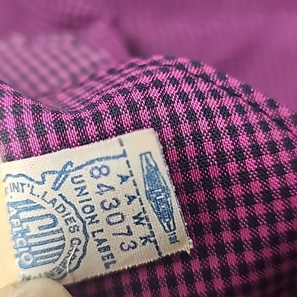 Vintage Demi Tasse dress Union made ILGU see measurements for sizing. - Picture 10 of 15